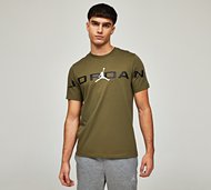 Jordan Air Stretch Short Sleeved T-Shirt - Green - Size XS