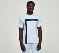 Celebre Panel T-Shirt - Blue - Size XS