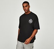 Faded Store No Sleep Club T-Shirt - Black - Size S