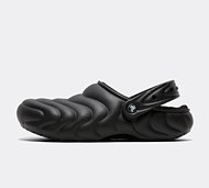 Crocs Classic Lined Overpuff Clog - Black - Size 6