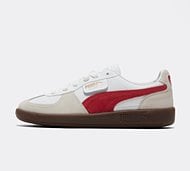 Puma Womens Palermo Leather Trainer - Grey - Size 3