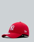 New Era NY League Essential 9FORTY Adjustable Cap - Red - Size ONE SIZE