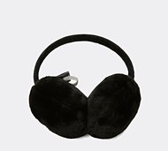 New Era Womens Faux Fur Ear Muffs - Black - Size ONE SIZE
