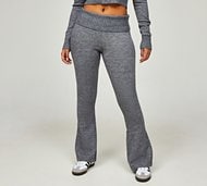 Glamorous Womens Knitted Flare Pant - Grey - Size XL