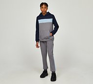 Closure London Junior Panel Tracksuit - Grey - Size L/B