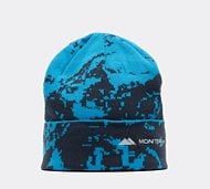 Monterrain Faction Knitted Beanie Hat - Blue - Size ONE SIZE