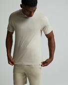 Celebre Pima Cotton T-Shirt - Stone - Size S