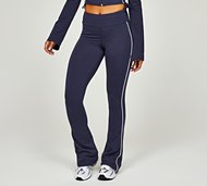 Forena Womens Sevyn Jersey Yoga Pant - Navy - Size XS
