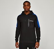 Mtissier Blaise Zip Pocket Overhead Hoodie - Black - Size M