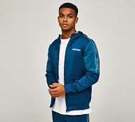 Mtissier Onex Colourblock Poly Full Zip Hoodie - Blue - Size XL