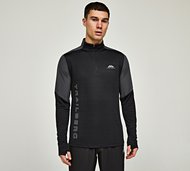 Trailberg Triathlon Quarter Zip Top - Black - Size 2XL