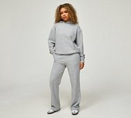 Closure London Womens Soft Knit Suit - Grey - Size 8