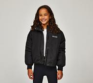 Nicce Girls Mylee Hooded Jacket - Black - Size S/G