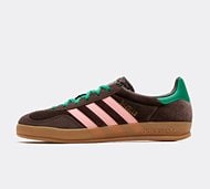 adidas Originals Womens Gazelle Indoor Trainer - Brown - Size 3