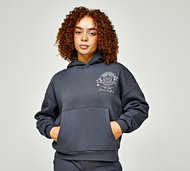 Mercier Womens Astro Overhead Hoodie - Grey - Size S