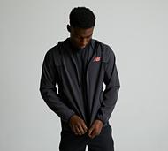 New Balance Woven Full Zip Jacket - Black - Size S