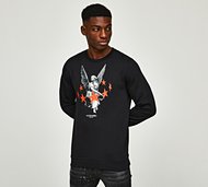 Alessandro Zavetti Angelo Sweatshirt - Black - Size XS