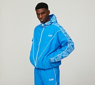 ILLVZN Tracked AOP Jacket - Blue - Size XS