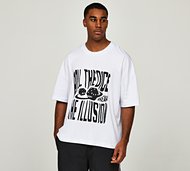 ILLVZN Roll The Dice T-Shirt - White - Size XS