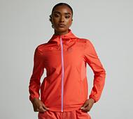 Asics Womens Core Jacket - Orange - Size M