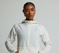 Asics Womens Road Packable Jacket - Beige - Size S