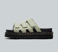 Dr. Martens Womens Raine Slide Sandal - Green - Size 5