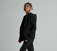 The North Face Junior On the Trail Woven Full Zip Hoodie - Black - Size M/B