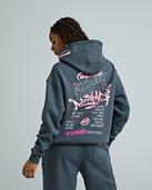 Dripmade Womens Street Tour 2.0 Overhead Hoodie - Grey - Size S