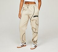 Dripmade Womens Hostile Cuff Jogger - Beige - Size XS
