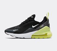 Nike Junior Air Max 270 Trainer - Black - Size 5