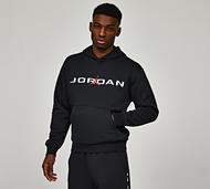 Jordan Essential Fleece Air Stretch Overhead Hoodie - Black - Size XS