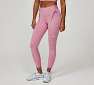 Nike Womens Dri-FIT Medium-Rise 7/8 Legging - Pink - Size XS