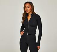 Nike Womens Full Zip Jacket - Black - Size XL