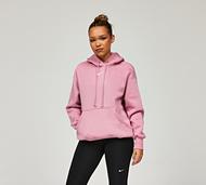 Nike Womens Sportswear Phoenix Fleece Oversize Hoodie - Pink - Size XS