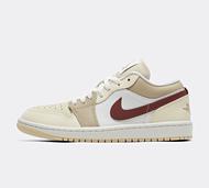 Jordan Womens Air Jordan 1 Low Trainer - Beige - Size 7