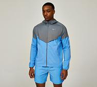 Nike Run Repel UV Windrunner - Blue - Size L