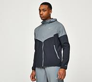 Nike Run Repel UV Windrunner - Grey - Size S