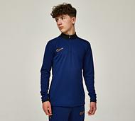 Nike Junior Academy Drill Top - Blue - Size M/B