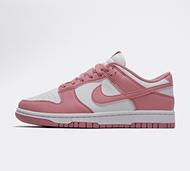 Nike Womens Dunk Low Trainer - Pink - Size 4