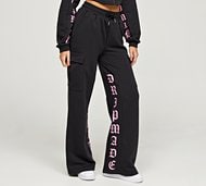 Dripmade Womens Dissension Open Hem Jogger - Black - Size M