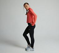 Nike Girls Training Half Zip Top - Red - Size M/G