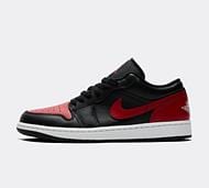 Jordan Air Jordan 1 Low Trainer - Black - Size 6