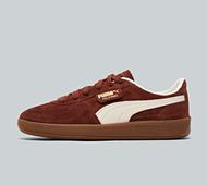 Puma Womens Palermo Vintage Trainer - Red - Size 6.5