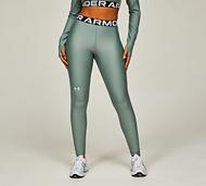 Under Armour Womens HeatGear Authentic Legging - Green - Size S