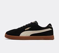 Puma Club II Era Suede Trainer - Black - Size 8.5