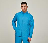 Under Armour UA Launch Hooded Jacket - Blue - Size XS