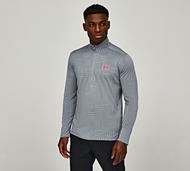 Under Armour Ua Tech Vent Geo Half Zip T-Shirt - Grey - Size XS