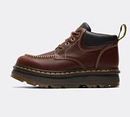 Dr. Martens Zebzag 4-Eye Lace Up Boot - Brown - Size 6
