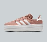 adidas Originals Junior Gazelle Bold Trainer - Beige - Size 3.5