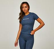 Columbia Womens Move Technical Slim T-Shirt - Navy - Size M